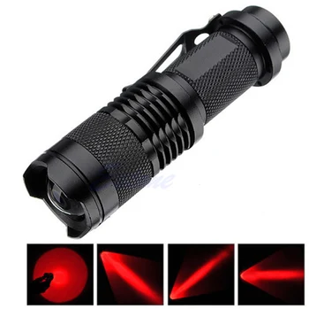 

UV Alloy LED Zoomable Flashlight Focus Portable Blacklight Torch Light Lamp