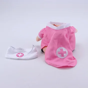 

Pet Cat Dog Nurse Cosplay Clothes Halloween Cool Cute Costume Funny Coat Party Dress AC889