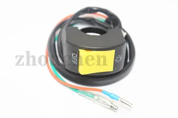

Motorbike ATV Bike 7/8inch Handlebar Headlight LED Lamp on off Switch