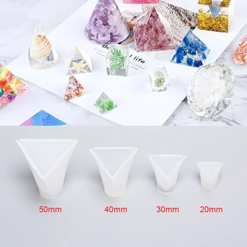 

DIY Jewelry Making Silicone Mold Cube Casting Resin Mould Pendant Craft Tool