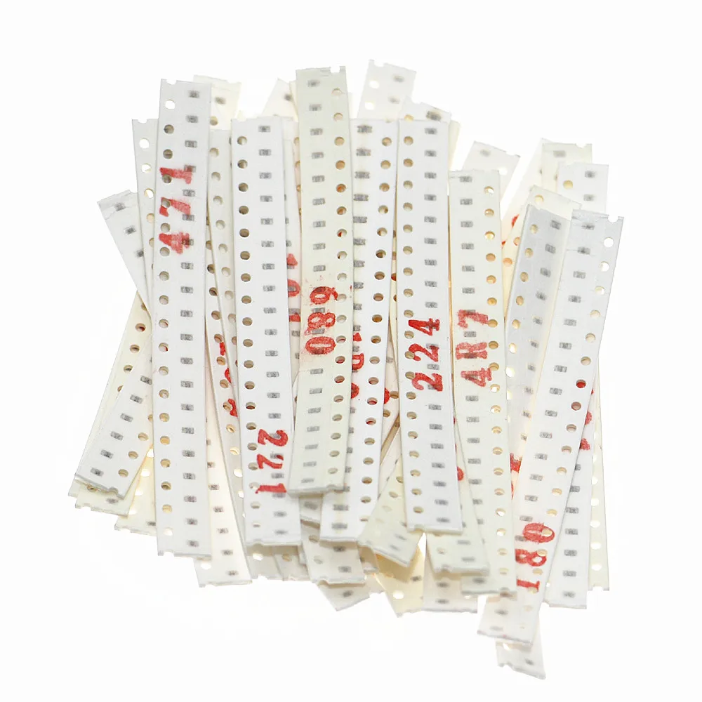 720Pcs 0603 SMD Capacitor Assorted Kit 36 Values 1pF~10uF Samples Kit