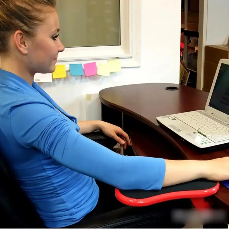  Attachable Armrest Pad Desk Computer Table Arm Support Mouse Pads Arm Wrist Rests Chair Extender Ha