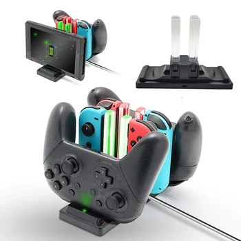 

New Charging Dock For Nintend Switch Joy-con Controller LED Type-C Charger For Nintendo Switch Pro Gamepad Charge Stand NS