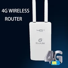 300 mb s 3G 4G Router wi-fi karta Sim odblokowany Modem bezprzewodowy CAT4 LTE podwójne anteny zewnętrzne routery zewnętrzne do kamery IP tanie tanio TIANJIE CN (pochodzenie) IEEE 802 11g CPE905-43 2 4g 300mbs 4G 3G 2dBi 802 11ac WEP WPA-PSK WPA2-PSK router 4g sim card