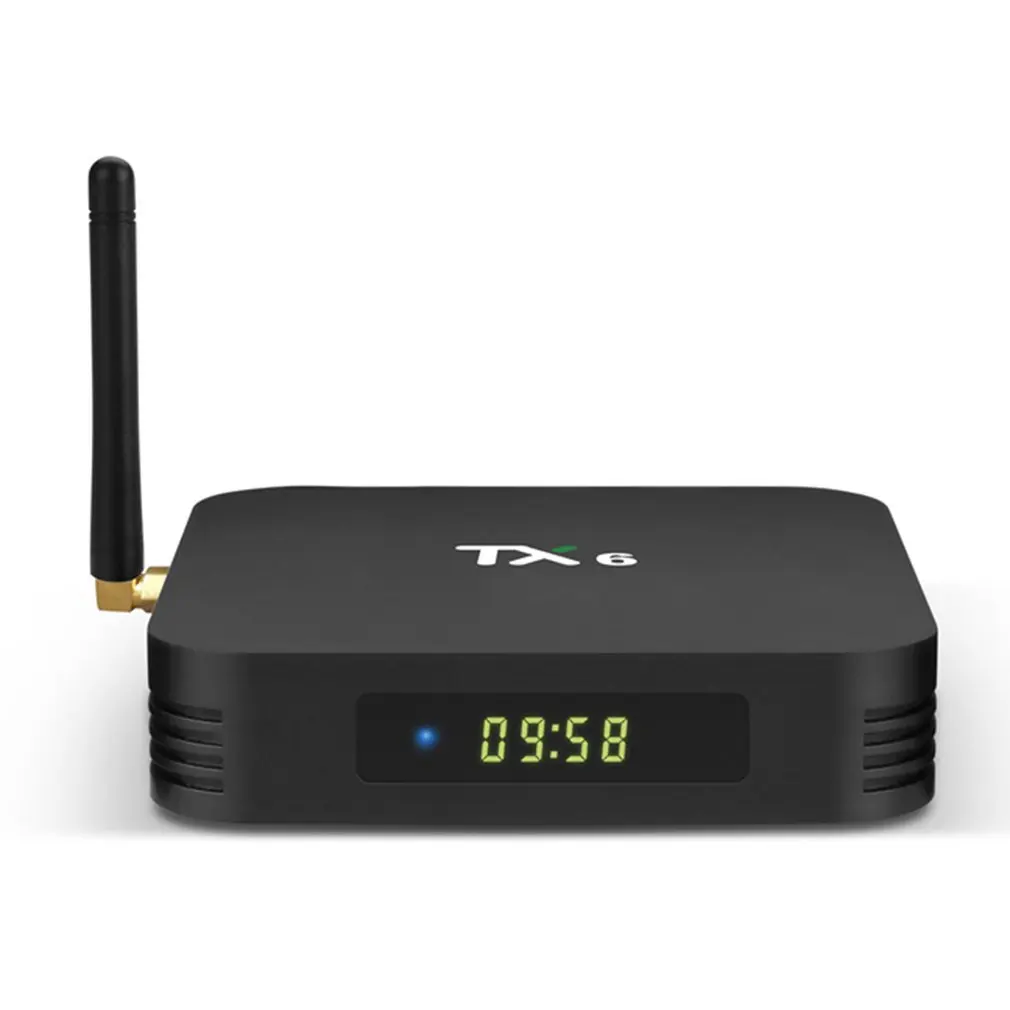 TX6 tv BOX H6 2G/16G для Android 9,0 беспроводной 4K четырехъядерный wifi домашний аудио медиа 4G/32G 4G/64G wifi коробка
