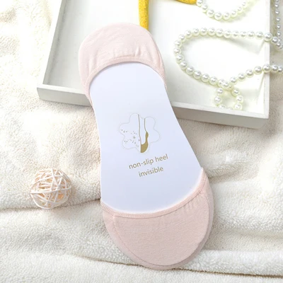 6pcs/3pair Boat Socks for Summer Anti Slip Silicone No Show Socks for Women High Heel Shoe Liner Socks Chausette Femme Invisible pink
