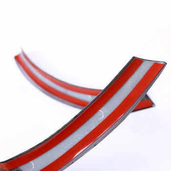 

2pcs Steering Wheel trim ABS Carbon Fiber Frame Decal Accessories Durable