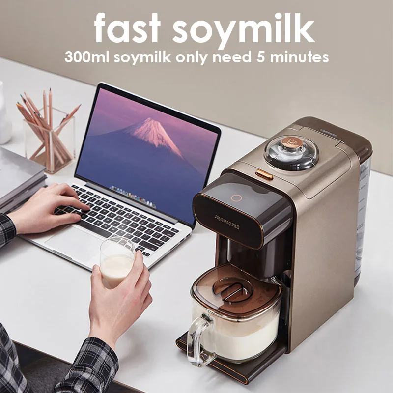 Joyoung K1S Food Blender Automatic Intelligent Unmanned Soymilk Machine 220V Automatic Cleaning Soymilk Maker Appointable Mixer