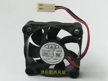 

Original T&T 4010M12F ND8 DC12V 0.16A 2 wire 40*10MM silent cooling fan