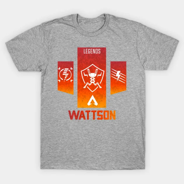 Мужская футболка Apex Legend Banner Wattson женская | одежда