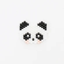 G. YCX 10 шт./лот, милые браслеты с изображением панды, подвески, богемные жемчужины, Delica Miyuki, аксессуары для детей, летние ювелирные изделия, браслеты