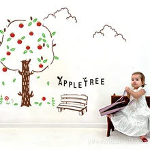 Мультяшные настенные наклейки оптом три поколения съемные креативные наклейки настенные наклейки спальня детская комната украшение A