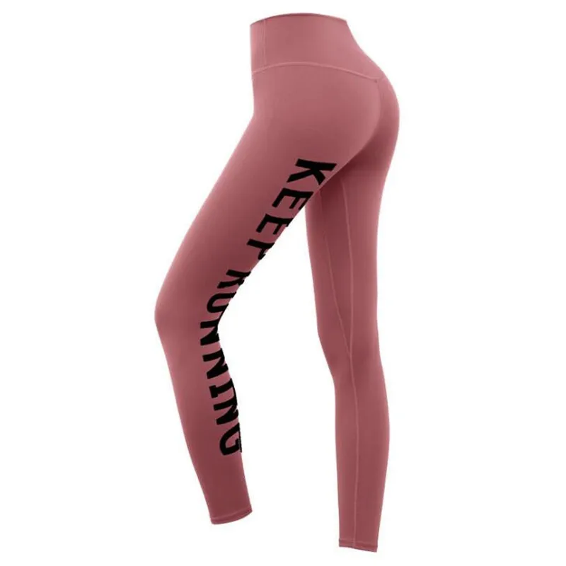 Women Yoga pants nylon+spandex naked feel leggings high waist yoga pants women's hip lift tights sports running fitness pants