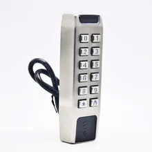 Нержавеющая сталь идентификационная карта смарт-карта цифровая клавиатура водонепроницаемая машина контроля доступа