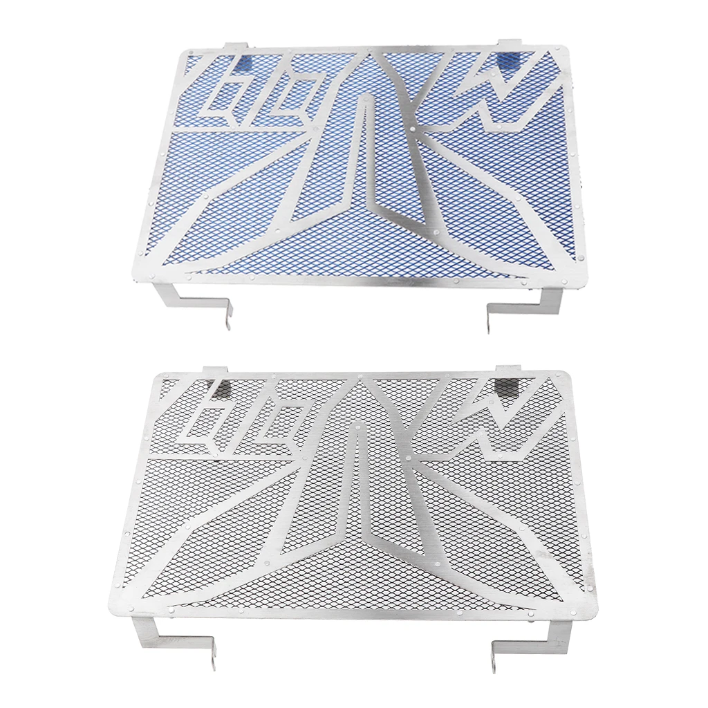 Motorcycle Radiator Guard Grille Oil Cooler Cover For YAMAHA 2016 Black+Blue