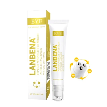 

20g peptide eye wrinkle serum anti-puffiness fine lines dark circle anti-aging moisturizing eye patches eye care beauty