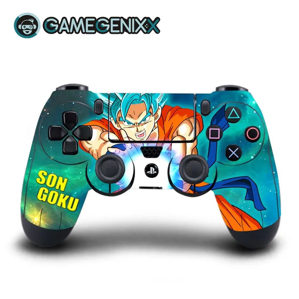 Защитная Наклейка на кожу GAMEGENIXX для Playstation PS4 контроллер Daulshock 4-аниме Dragon Ball Super