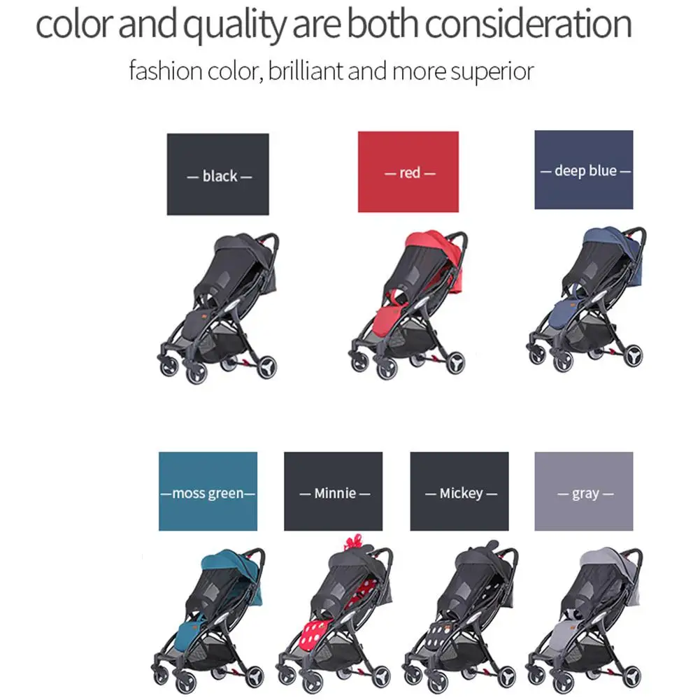 Kidlove детская коляска Wagon портативная складная детская коляска легкая детская прогулочная коляска