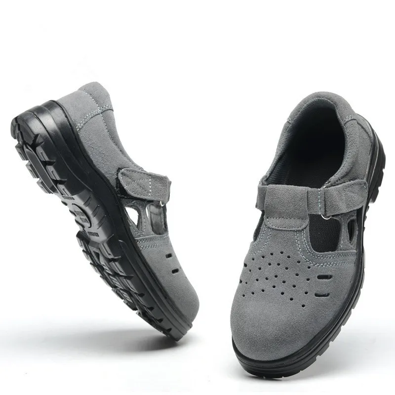 

Safety Shoes Anti-smashing And Anti-penetration Summer Breathable Sandals Safe Protection Work Shoes Anti-slip Wearable Lightwei