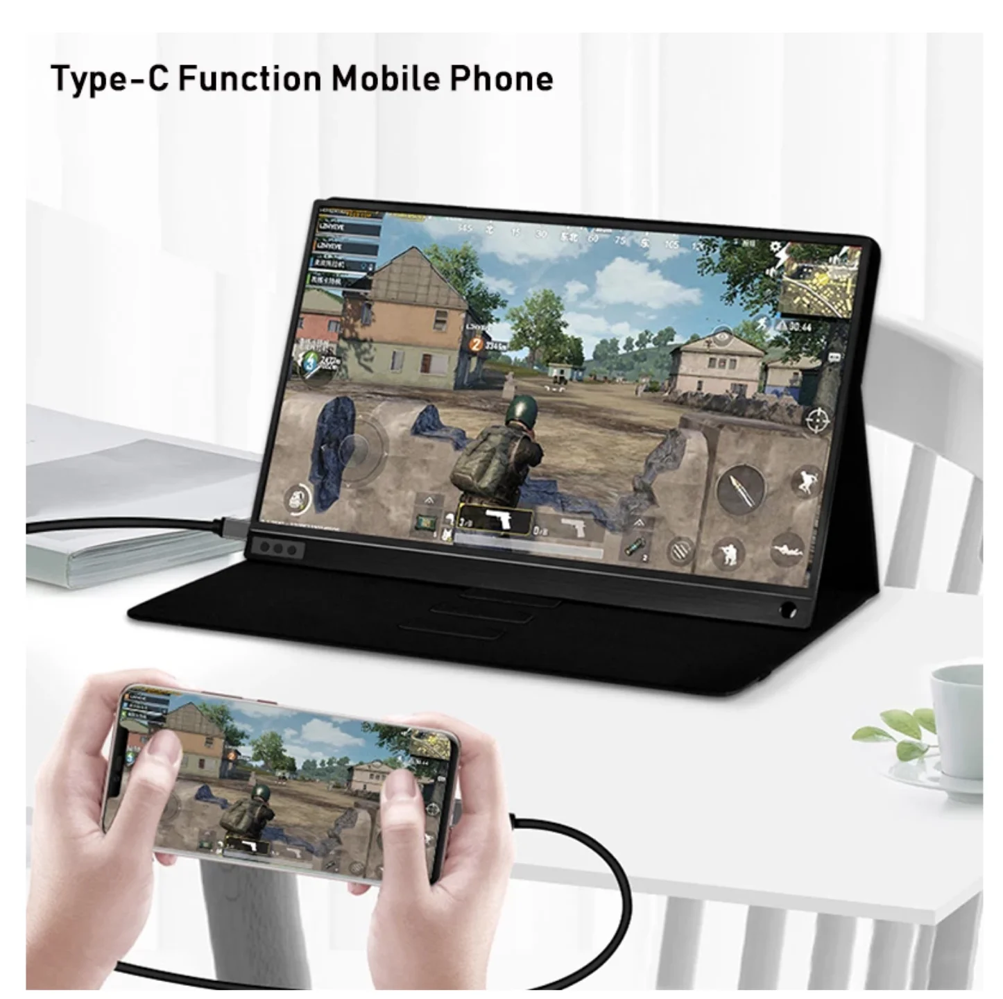 Ǯ HD IPS 45 ÷  13.3 ġ 1080P ӿ ޴ lcd , Xbox Ps4 ġ ޴ Ʈ Ȯ ȭ