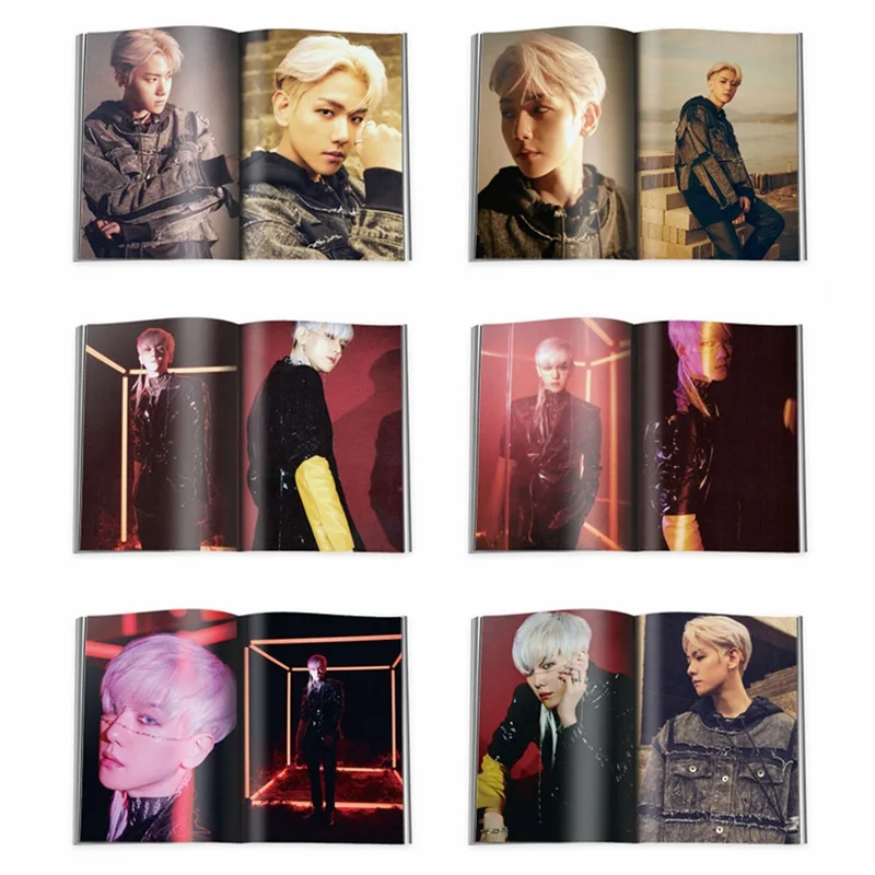 EXO аблум OBSESSION Мода K-pop EXO мини Фотокнига фото карты вентиляторы коллекция Upplies Канцелярский набор