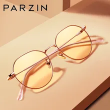PARZIN очки для компьютера для женщин и мужчин анти-голубые лучи компьютерные очки анти-синий светильник блокирующие очки 15764