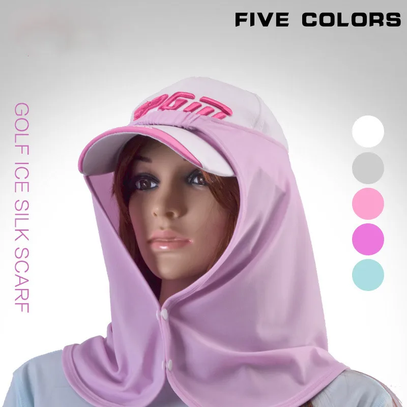 

Scarf Neck Back Sun Protection UPF50 Protection Golf Outdoor Scarf Breathable Quick-dry WHShopping