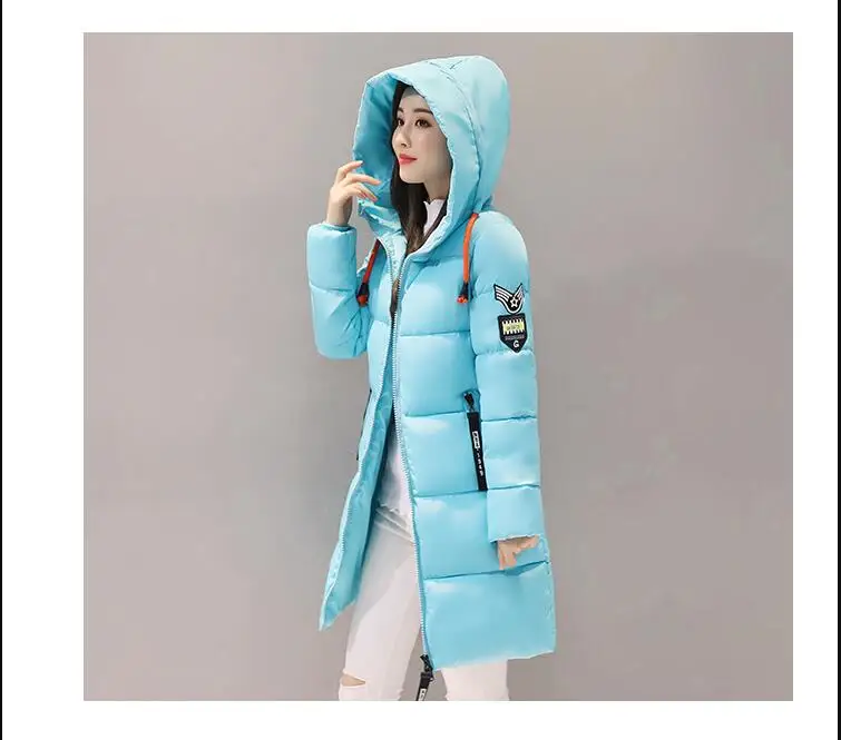 Grande taille femmes vectements veste d'hiver femmes coton remburré Parkas epaissir veste chaude A capuche Long v°tements d