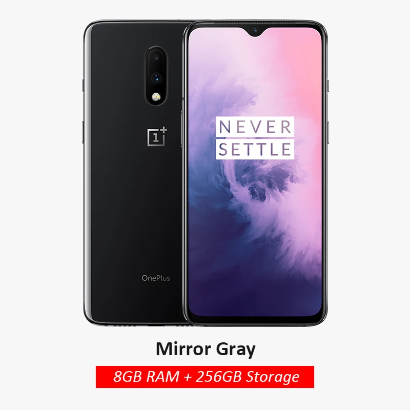 8GB 256GB Gray Смартфон OnePlus 7 с глобальной ПЗУ, 8 ГБ ОЗУ, 256 Гб ПЗУ, Смартфон Snapdragon 855, 6,41 дюймов, оптический AMOLED дисплей, отпечаток пальца, камера 48 МП, UFS 3,0 - Цвет: 8GB 256GB Gray