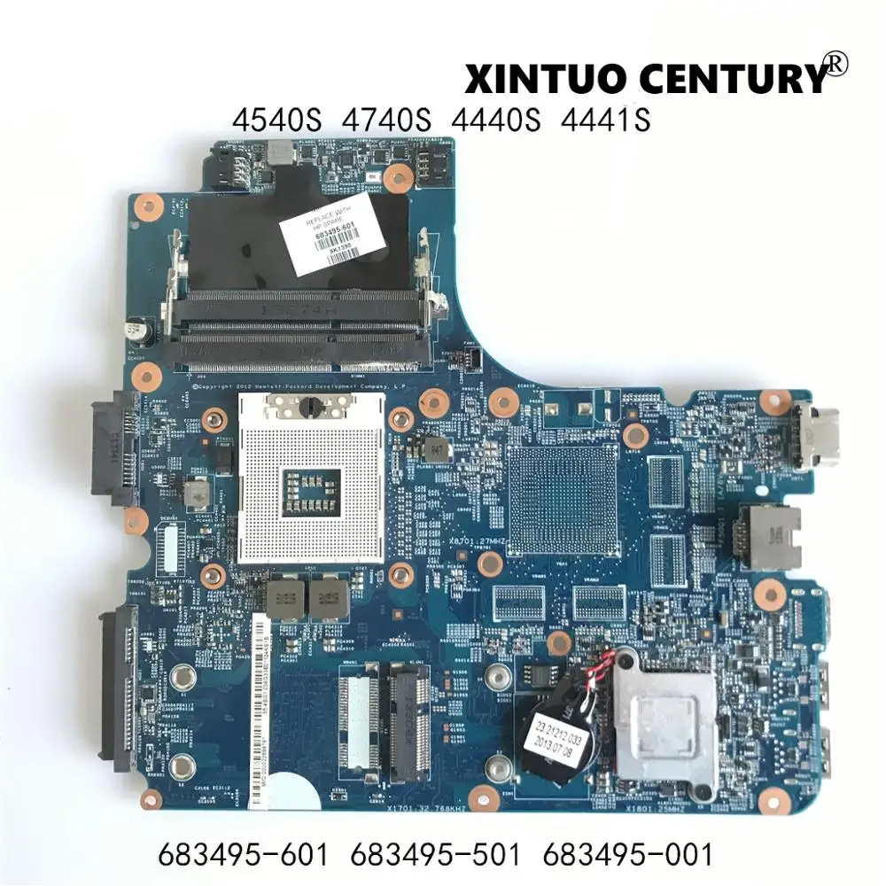 683495-601 683495-501 683495-001 For HP 4540S 4740S 4440S 4441S Laptop motherboard 48.4SI01.011 Mainboard HM76 100% tested OK | Компьютеры