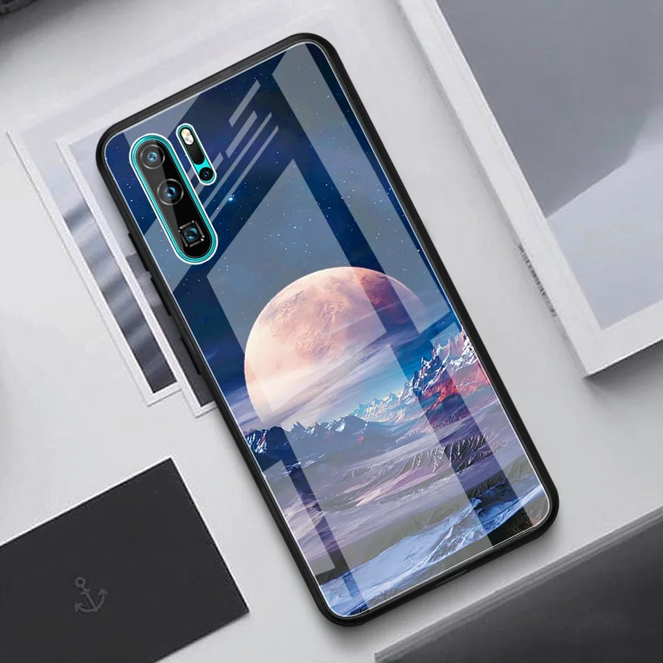 Case For Huawei P30 P20 Pro Lite Nova 3 3i Cover Luxury Glass Case For Huawei Honor 8X 10 10i 20 20i Mate 10 20 30 Pro Lite (20)