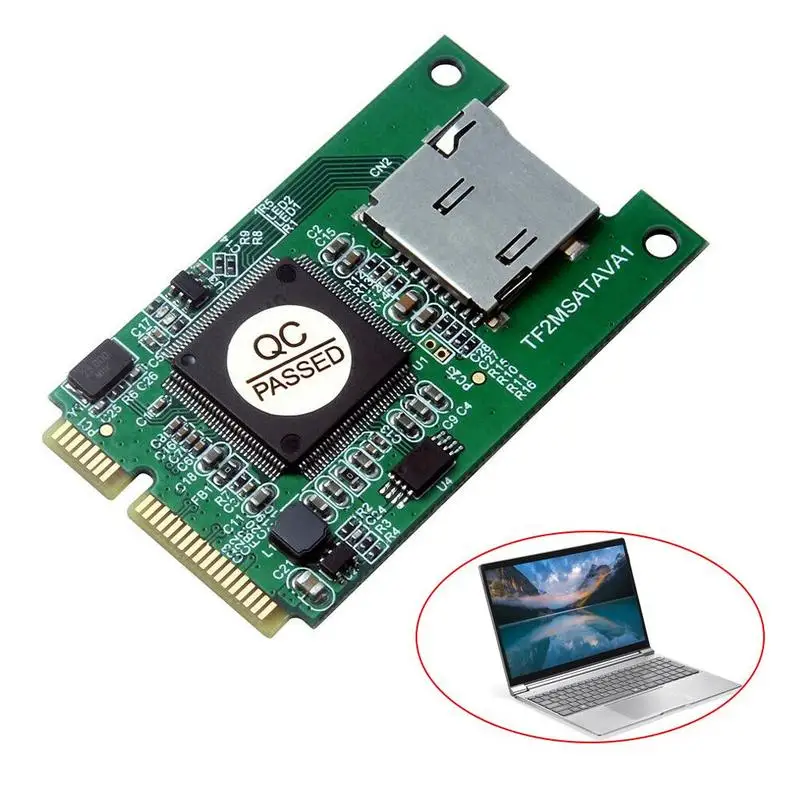 Micro SD TF карта для Mini PCI-E mSATA SSD адаптер карта твердотельный накопитель конвертер для ПК компьютер ноутбук