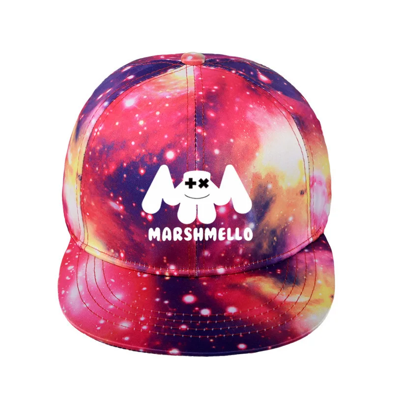 Marshmellow DJ шляпа, бейсбольная Кепка шапка с сеткой хип хоп Зефир козырек шляпа стиль Летняя шляпа для детей женщин и мужчин шляпы для пар - Цвет: 2