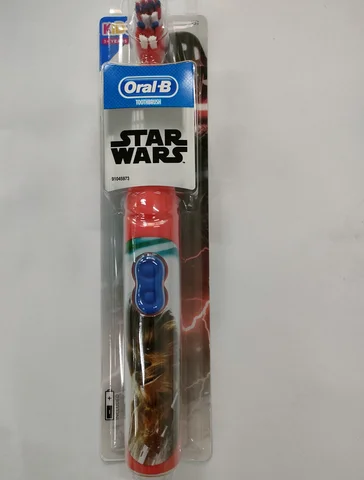 Toothbrush Kids Rotation Vitality Cartoon Soft  Bristles Battery Powered Tooth Brush for Children Oral Gum Care