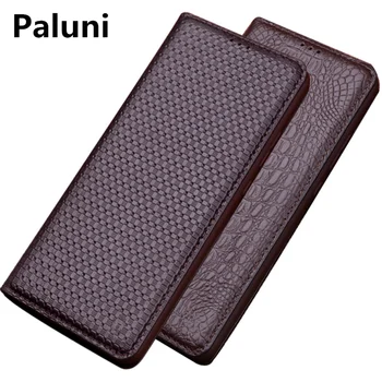 

Genuine Leather Flip Cover Case For Motorola Moto Z Play Phone Bag For Motorola Moto X Force Flip Leather Case Kickstand Funda