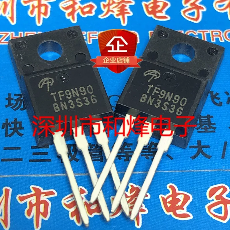 10PCS AOTF9N90 TF9N90 TO-220F 900V 9A 100% ű  