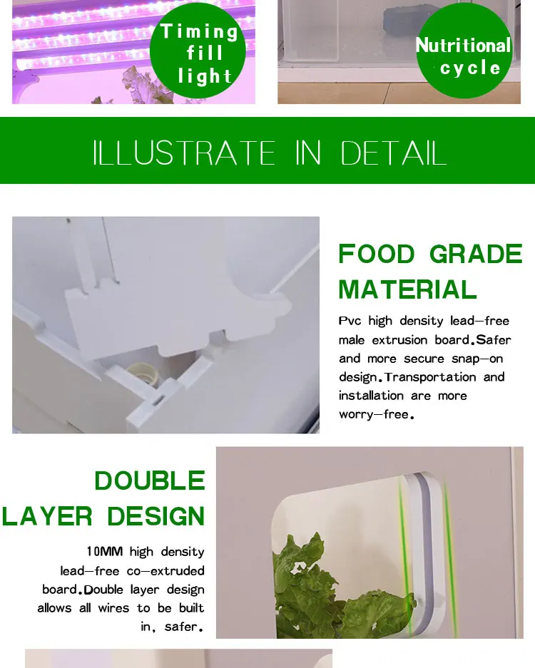 Greenhouse hydroponics growing systems for home growing fruits, vegetables, leafy greens, and flowers , fIsh