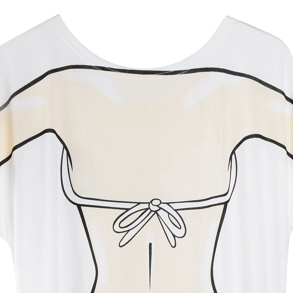 Novelty Womens Beachwear Swimwear TShirt Girls Hen Party Dress Bikini Body Cover up Shirt Sleepwear Women Sexy Nightgown Novelty Womens Beachwear Swimwear TShirt Girls Hen Party Dress Bikini Body Cover up Shirt Sleepwear Women Sexy Nightgown