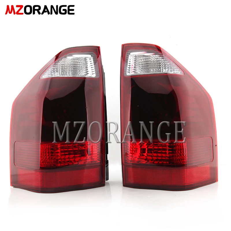 MZORANGE влево/правый хвост светильник для Mitsubishi Pajero V73 2003 2004 2005 2006 2007 задние светильник фонарь стоп-сигнала Предупреждение светильник