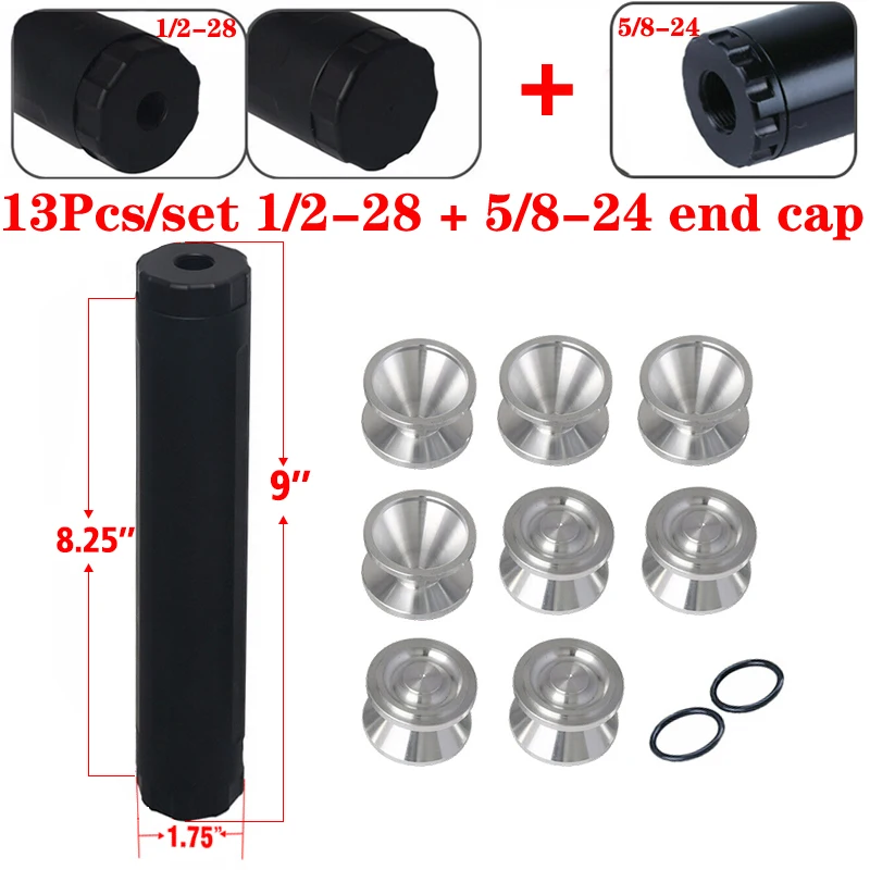 Pcmos 1/2 28 End Cap Filtri Carburante Carburante Trappola Solvente Filtro da 1.75 di pollice OD Per NAPA 4003 WIX 24003 6061 T6 Automobili Filtri Tazze-in Filtri carburante da Automobili e motocicli su  