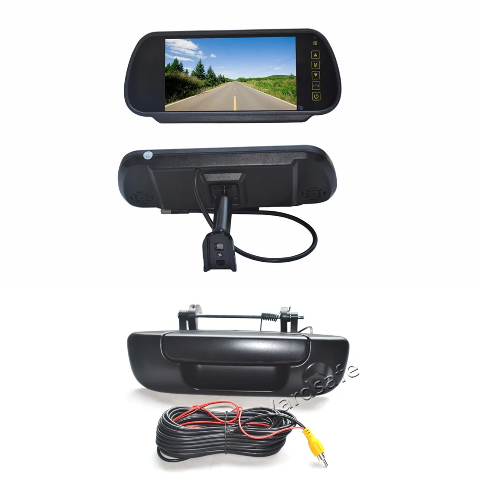 Vardsafe VS2067R 7Inch Replacement Rear View Screen Display &amp Reverse Camera for Dodge Ram 1500 2500 3500 (2002-2008) | Автомобили и
