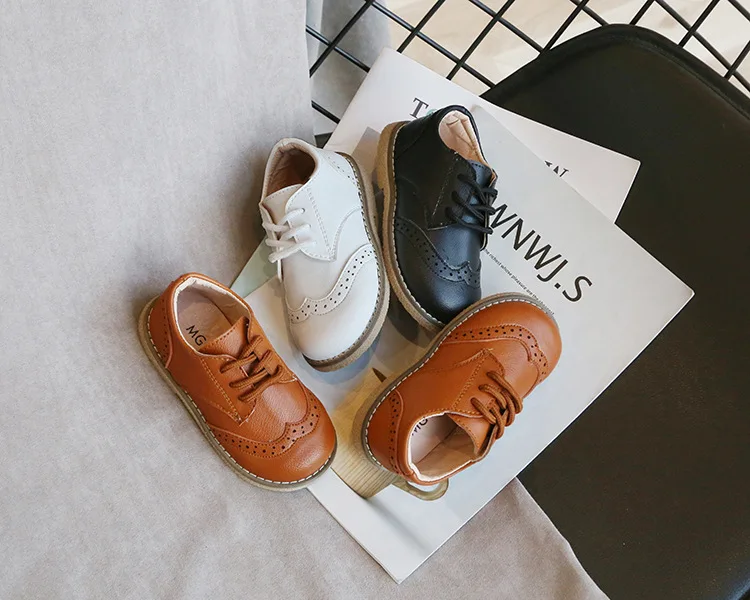 New Spring Autumn Children Leather Shoes for Boys Girls Casual Shoes Kids Soft Bottom Casual Outdoor Shoes Baby Sneakers children's shoes for high arches