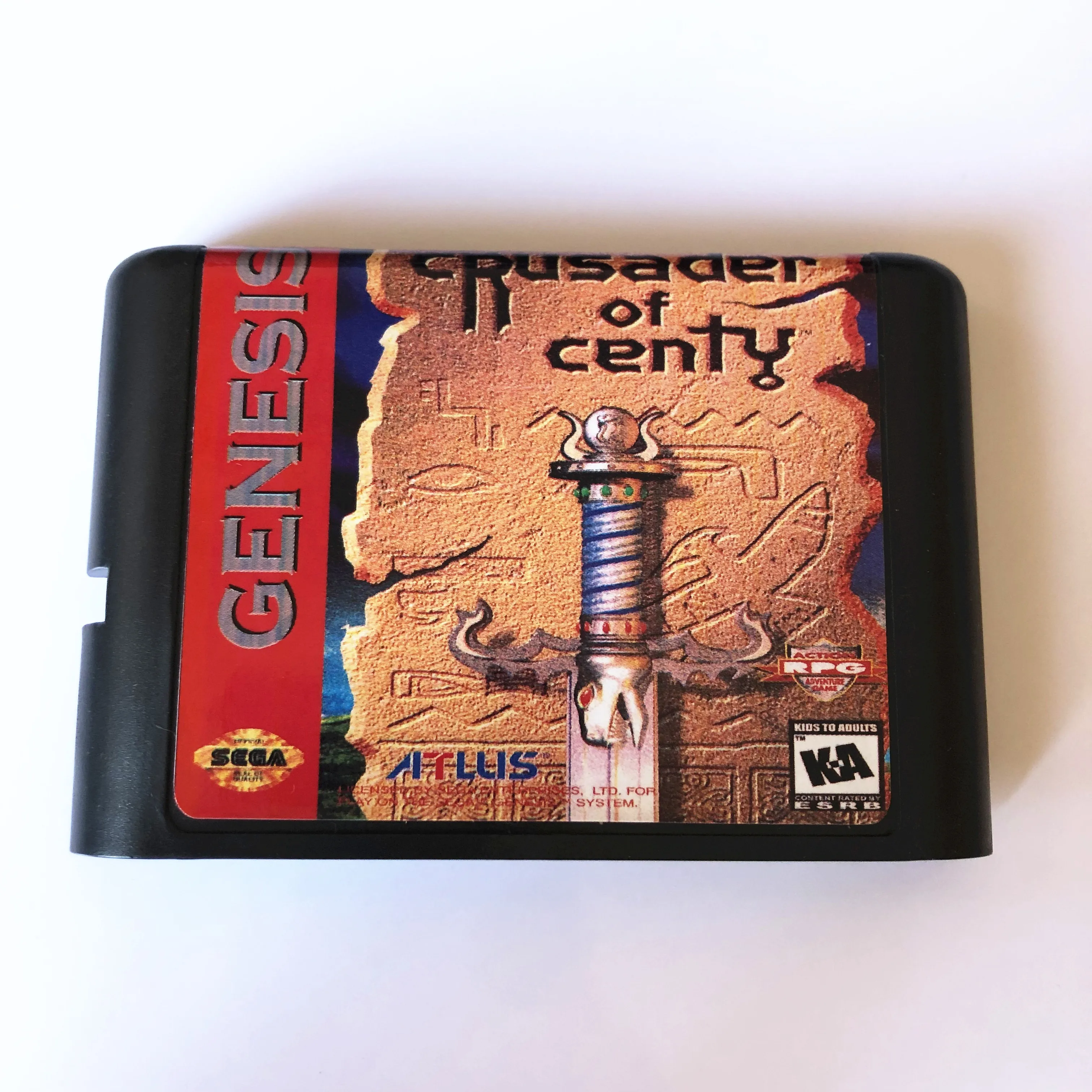 

Crusader of centy 16 bit MD Game Card For Sega Mega Drive For Genesis