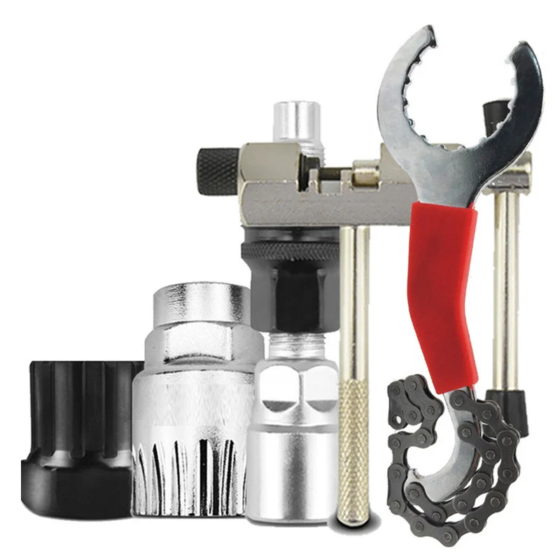 

Bicycle Repair Tools Chain Cutter Bracket Multifunction Bicycle Disassembly Tool Bottom axis Chain Breaker Splitter Cutter