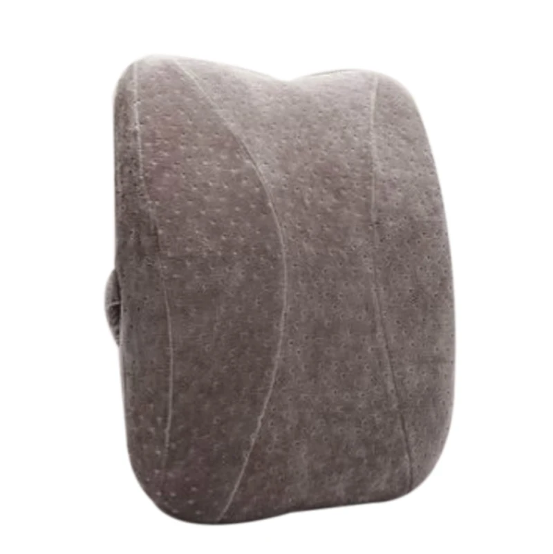 Подушка из хлопка с эффектом памяти, офисный Поясничный Чехол для стула, подушка для спины, автомобильная поясничная подушка, подушка для поясницы, поясничный ремень