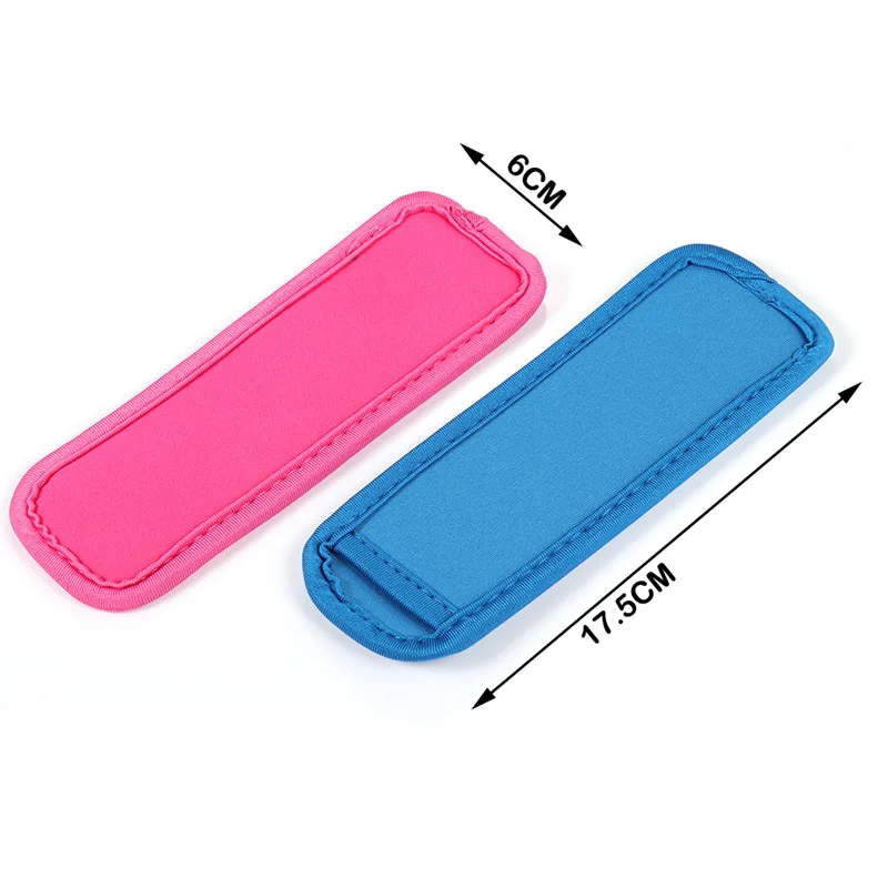 Colorful Popsicle Holder Freezer Icy Pole Ice Sleeve Protector Ice Cream Tray Tools Party Supply For Kids Children Drinking Tool
