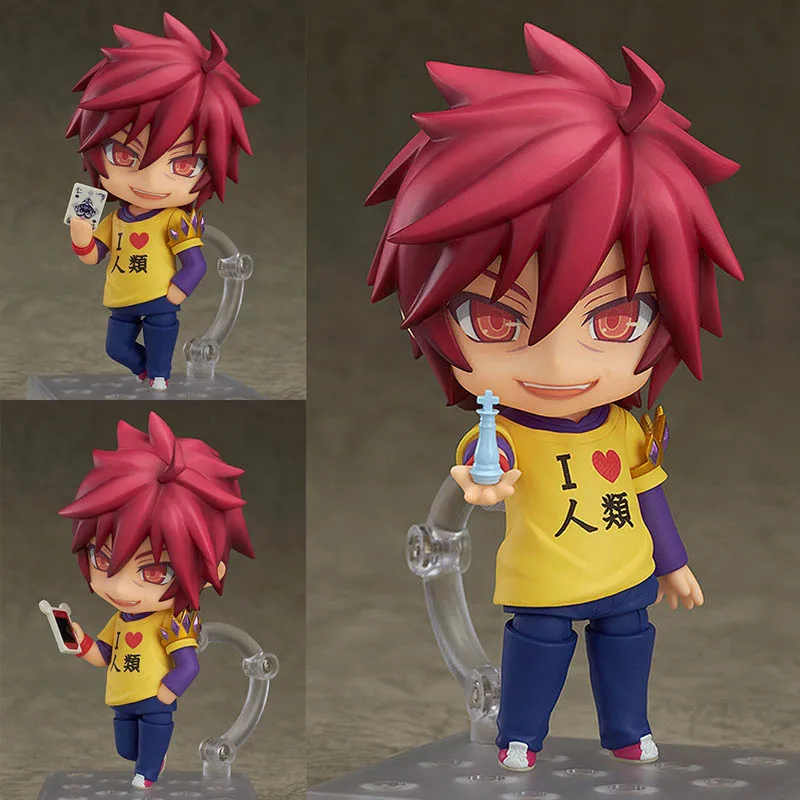 

NO GAME NO LIFE Shiro 653 / Sora 652 Nendoroid Action Figure Collectible For Kids Toys Gifts Brinquedos
