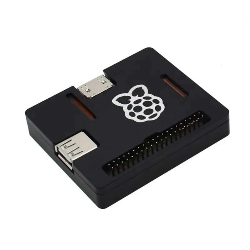 Ультратонкий алюминиевый охлаждающий чехол металлический корпус для Raspberry Pi Модель 3A/A