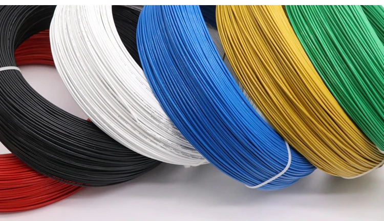 5/10M UL1332 PTFE Wire FEP Plastic Insulated High Temperature Electron Cable For 3D Printer 28/26/24/22/20/18/16/14/13/12/10AWG 5/10M UL1332 PTFE Wire FEP Plastic Insulated High Temperature Electron Cable For 3D Printer 28/26/24/22/20/18/16/14/13/12/10AWG