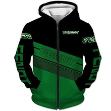 Roupas masculinas fendt logotipo moletom com capuz impressão 3d pulôver alta qualidade zíper moletom moda casual jaqueta harajuku streetwear